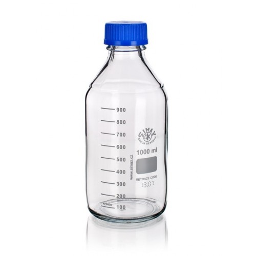 Sticla de laborator cu capac filetat 2000 ml